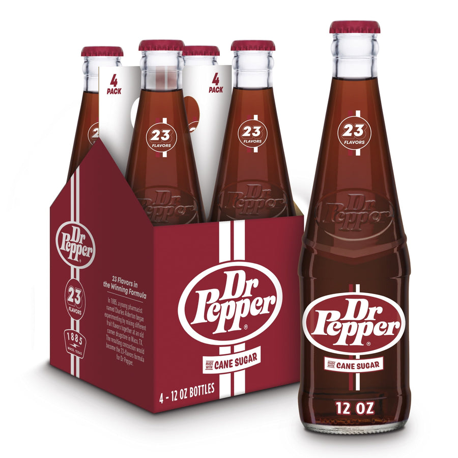Dr Pepper Real Sugar Soda - Chill Sip