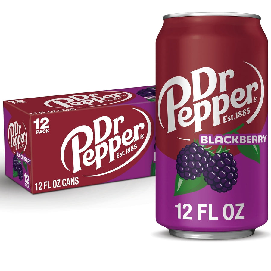 Dr Pepper Blackberry Soda - Bold Sip